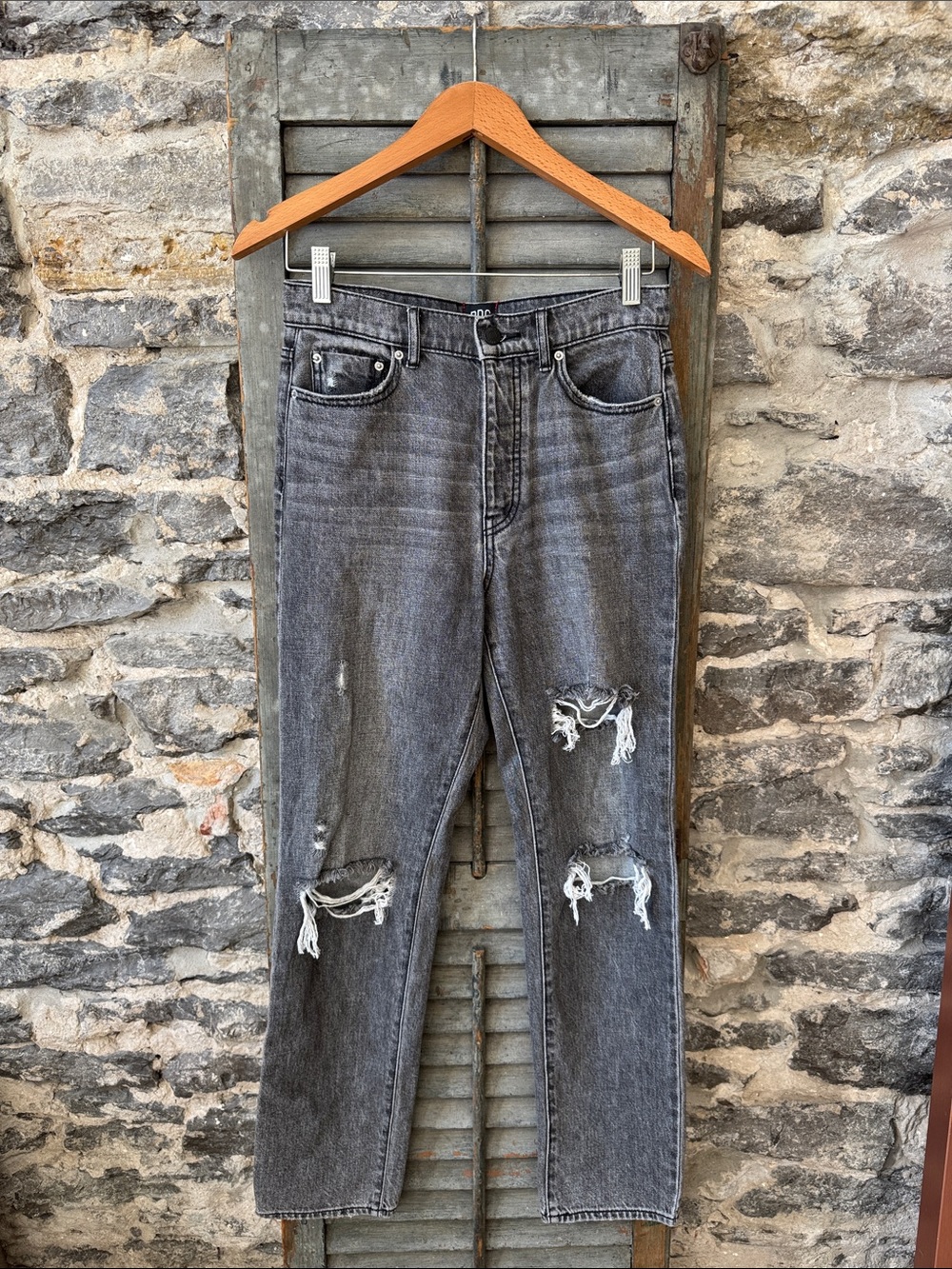 Urban Outfitters BDG - Distressed Washed Black Denim